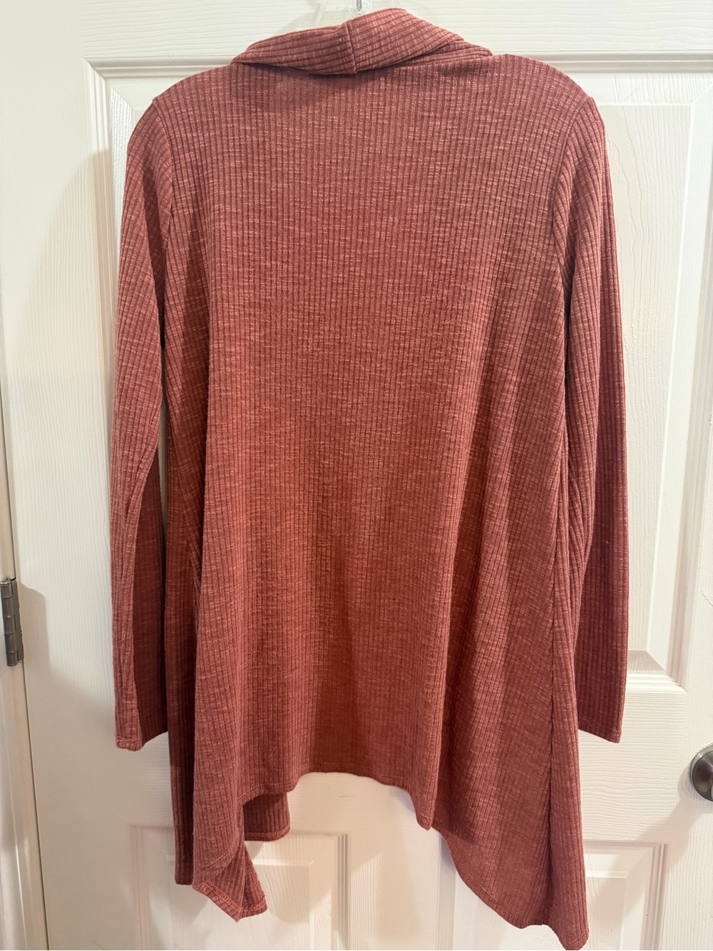 CURE. Ribbed Open Front Cardigan - Picture 6 of 6